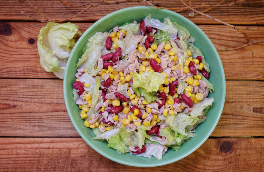 Try Out This Tuna & Red Kidney Beans Salad