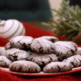 Crinkle Chocolate Cookies